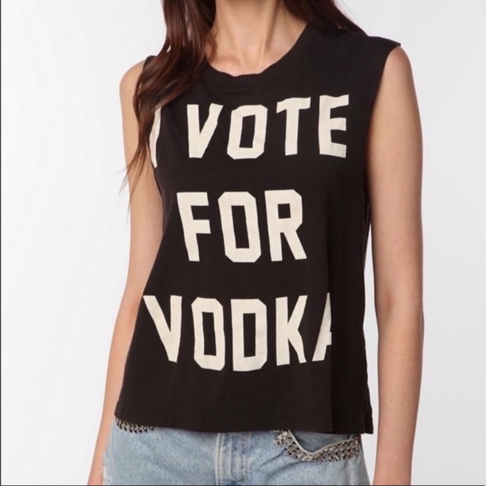 I vote for vodka Cotton tank.